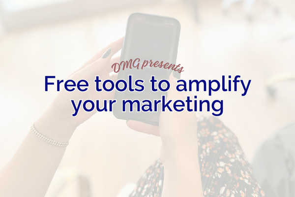 Free tools to amplify your marketing